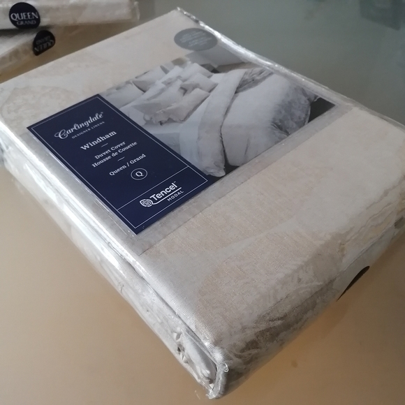 QE Home Duvet Cover Set tencel Queen size天丝被套枕套 - Picture 3 of 6